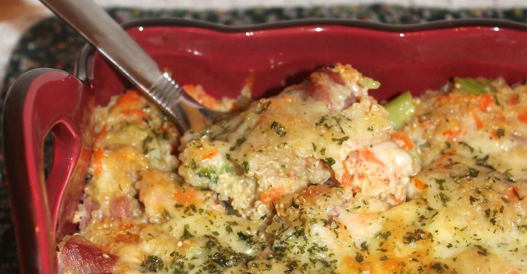 Grandma's Devine Broccoli, Cheese, And Ham Casserole - Recipe Patch