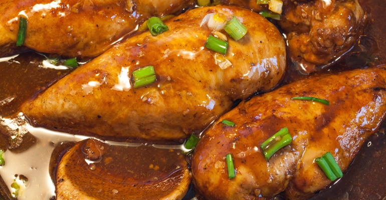 5-ingredient recipes chicken with gravy