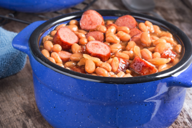 6 easy dinner ideas hot dog bean casserole