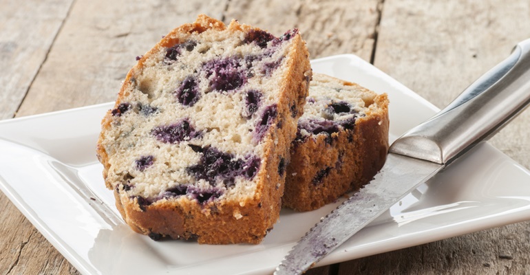 blueberry loaf cake