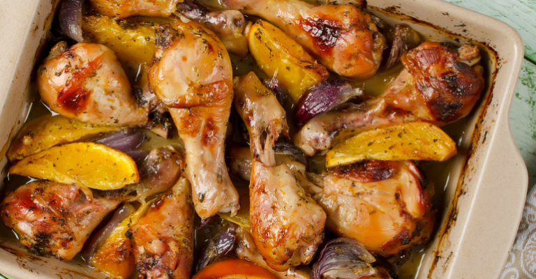 Totally Tantalizing Chicken Drumsticks With Orange Glaze - Talk About A ...