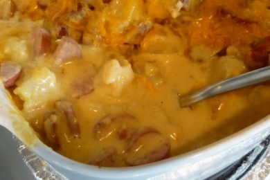 5 cheesy recipes cheesy potato smoked sausage casserole